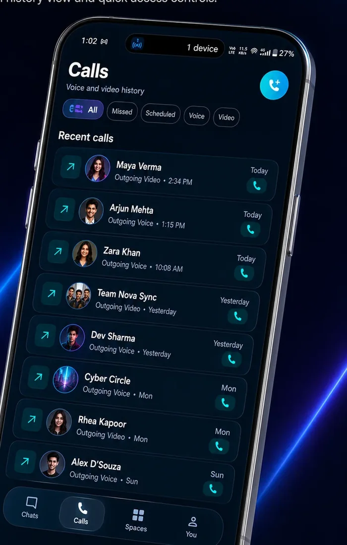 Niqvo calls screen