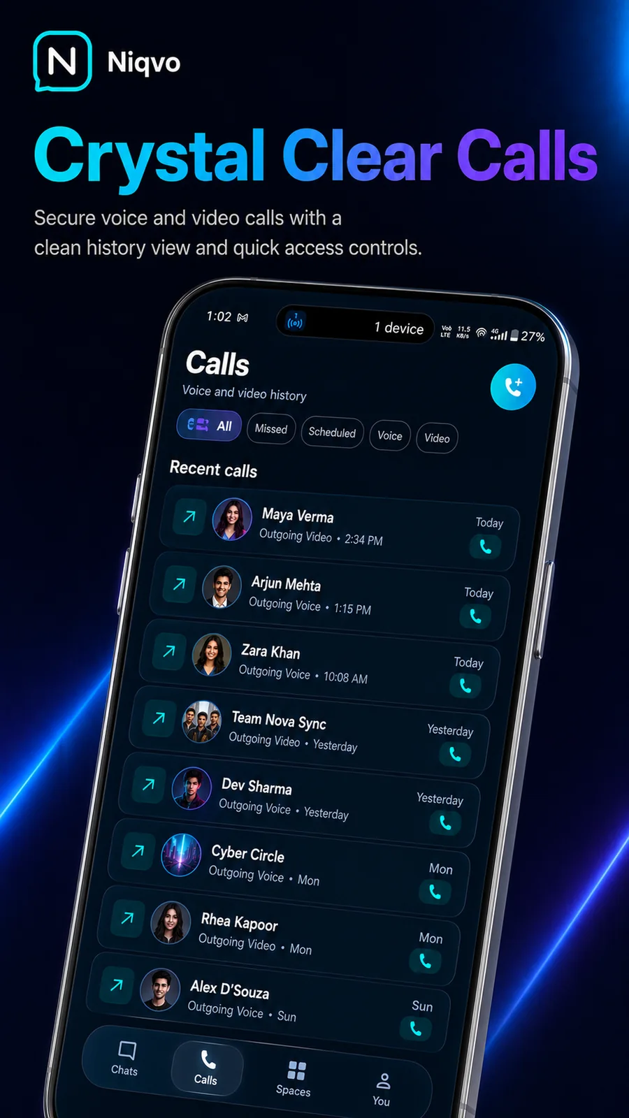 Crystal clear calls