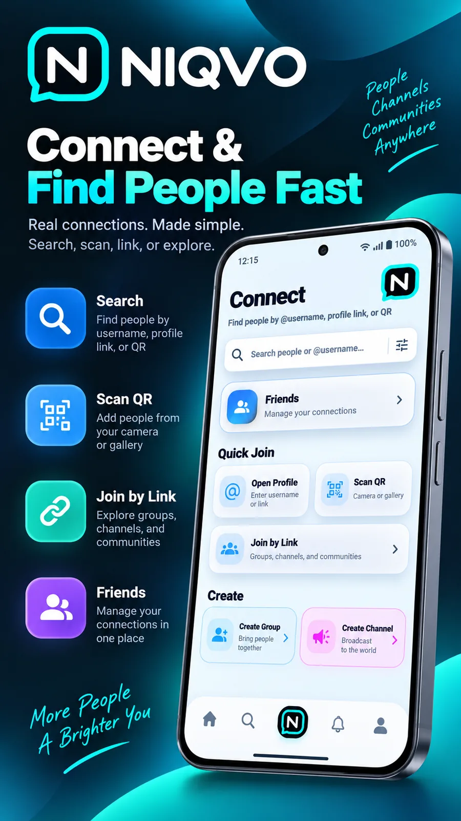 NIQVO Connect and Find People